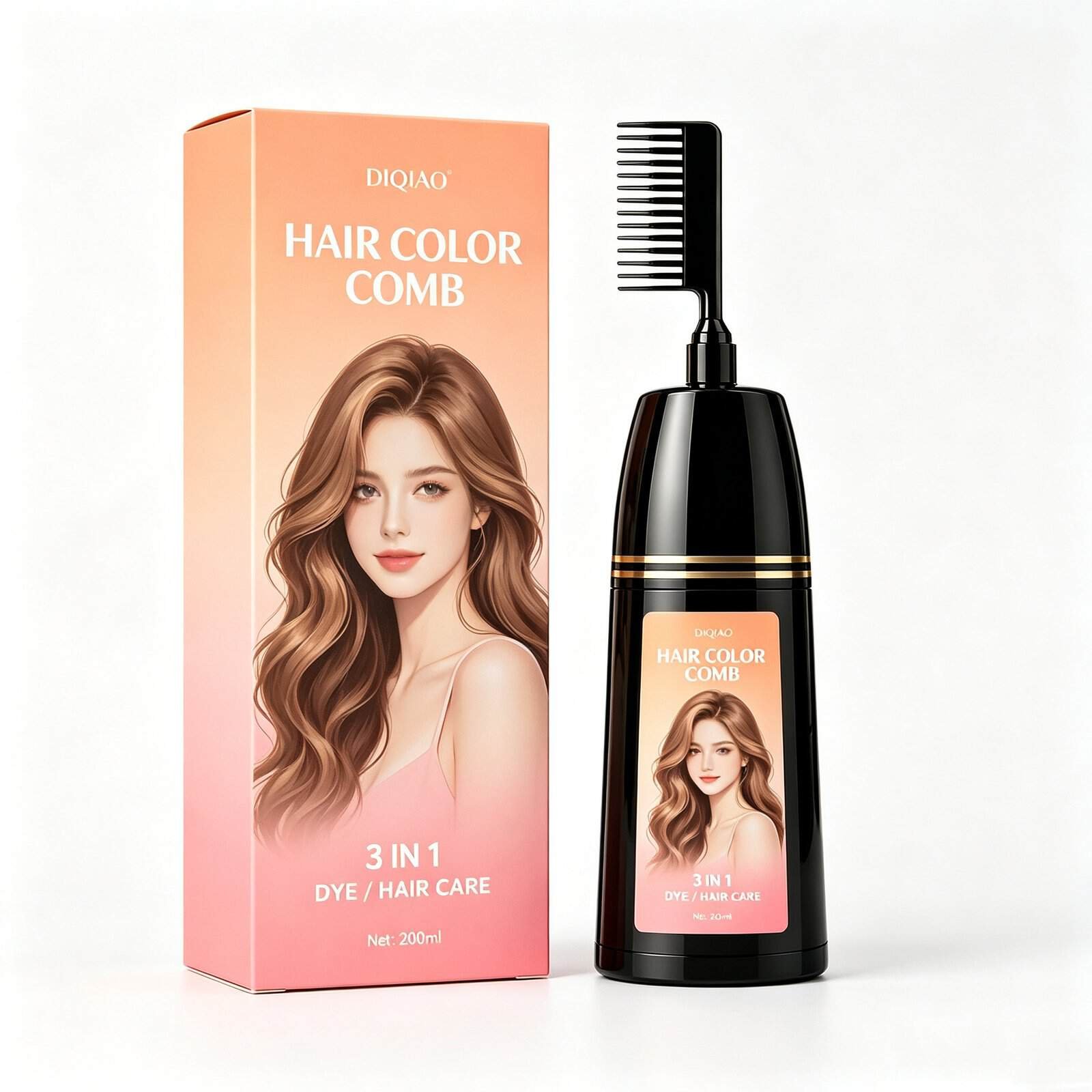 Semi-permanent hair dye