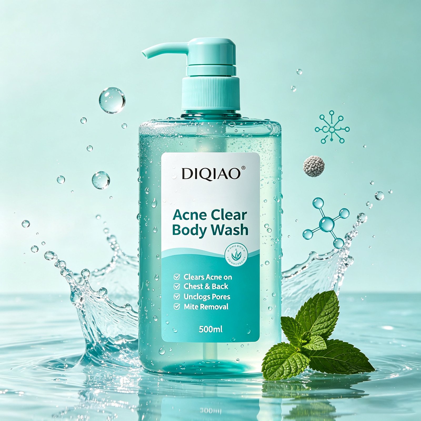 Acne-Fighting and Skin-Cleansing Body Wash