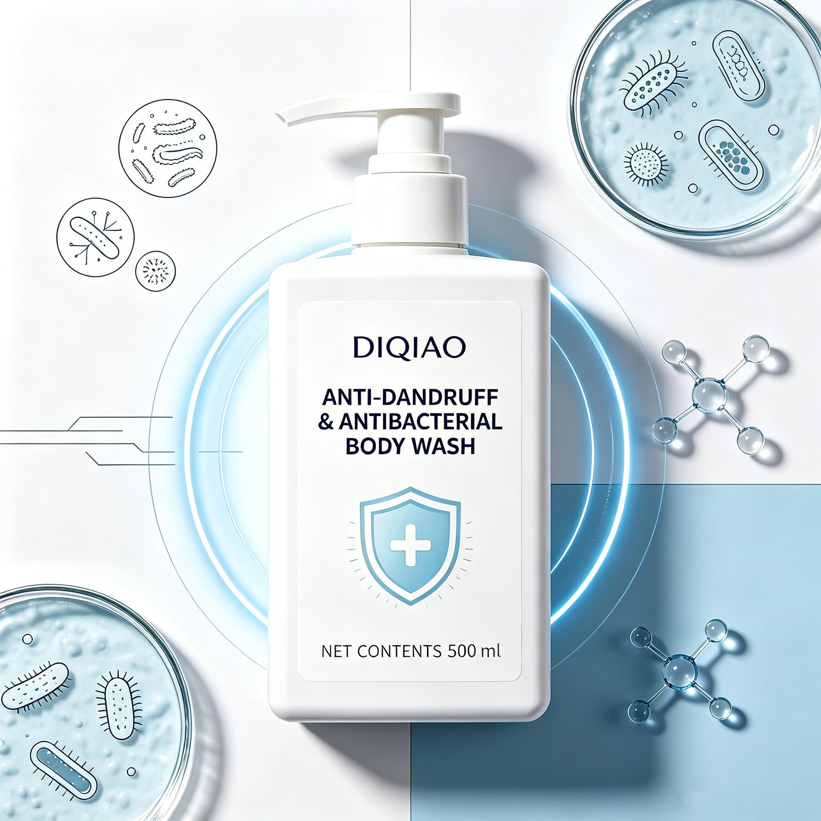 Anti-Mite and Antibacterial Body Wash