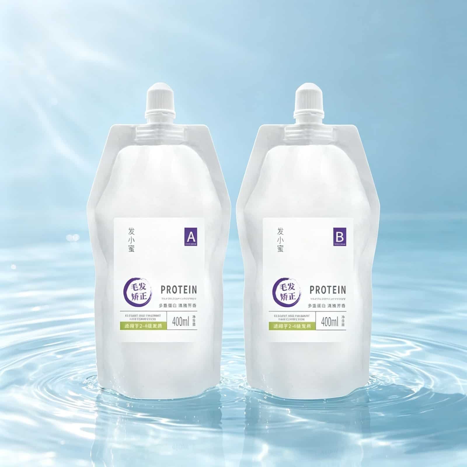 (In Stock) Hair Straightening and Perming Kit 400ml x 2
