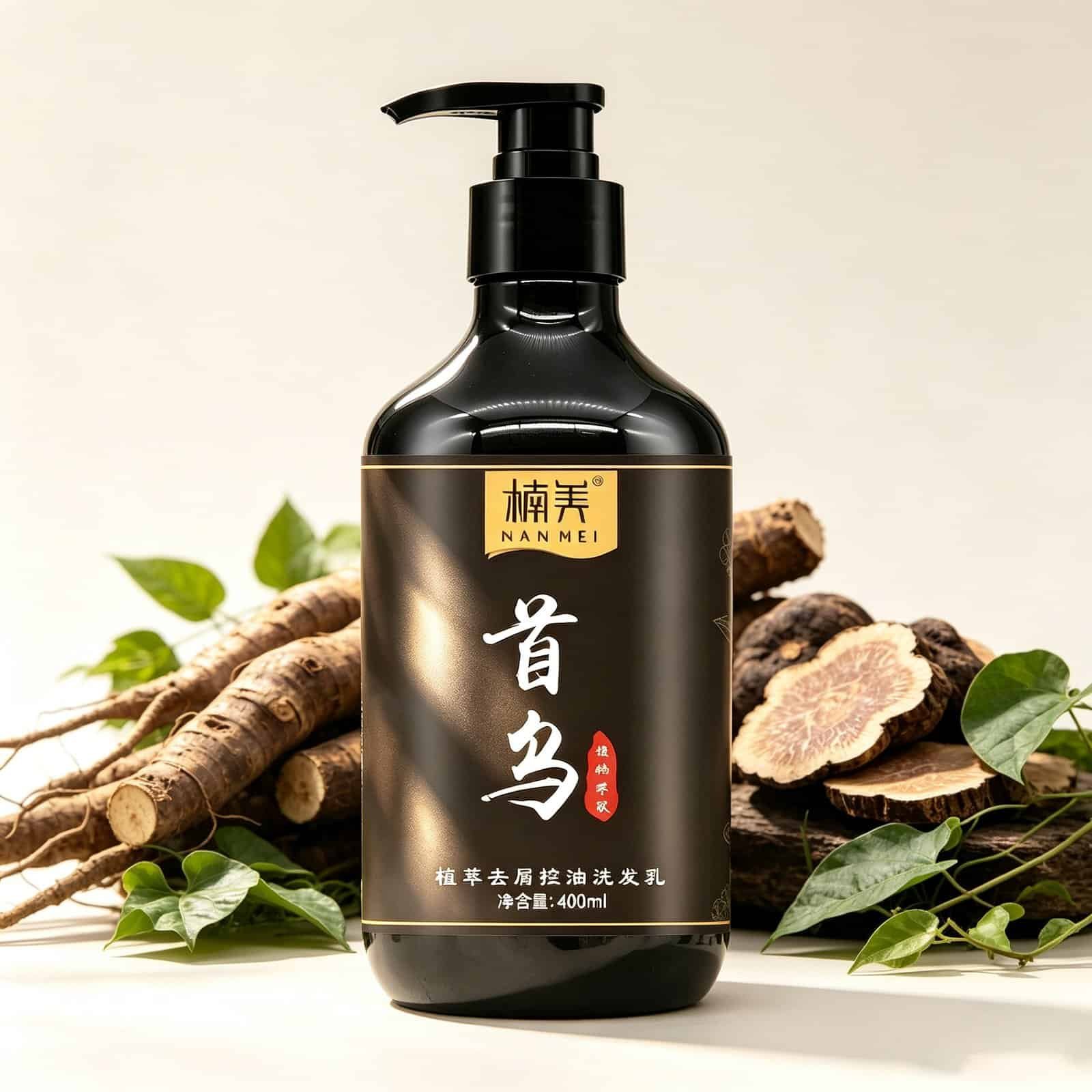 (In Stock) He Shou Wu Anti-Dandruff and Oil-Control Shampoo 400ml